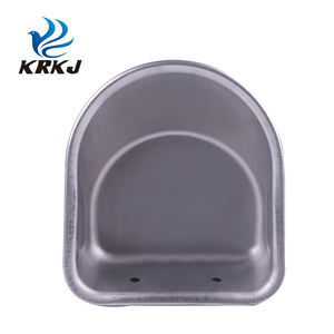 KD684 Mangeoire à chèvres en métal pour vaches moutons <span class=keywords><strong>Abreuvoir</strong></span> pour animaux - Product Image 4