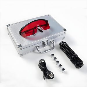 Puntero Láser Azul Profesional con Cabezal 5 en 1 |   Potente Linterna para Entusiastas del Aire Libre y Supervivencistas - Product Image 6