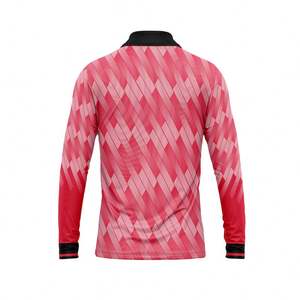 Camiseta Deportiva Retro Rosa al por Mayor, 100% Poliéster, Impresión Digital, Transpirable, Manga Corta, Unisex, Mantiene el Calor - Product Image 2