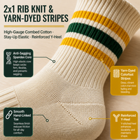Chaussettes de compression montantes pour femme en Spandex/Nylon/Coton, motif autruche tendance, vente en gros, transfrontalières, Printemps/Automne/Hiver JK
