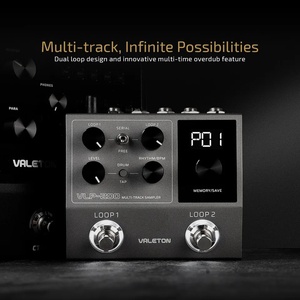 Pedale Looper Stereo a Doppia Traccia VALETON per Chitarra/Basso/Tastiera, Voce, Drum <span class=keywords><strong>Machine</strong></span>, 99 Spazi di Archiviazione Progetti, Supporto Software - Product Image 2