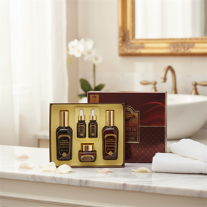 Cosmético Coreano 3W Clinic Premium Placenta Skin Care, Set de 3 Productos, K-Beauty Antiarrugas, Nutrición Facial Intensiva, Péptidos Hialurónicos - Product Image 3