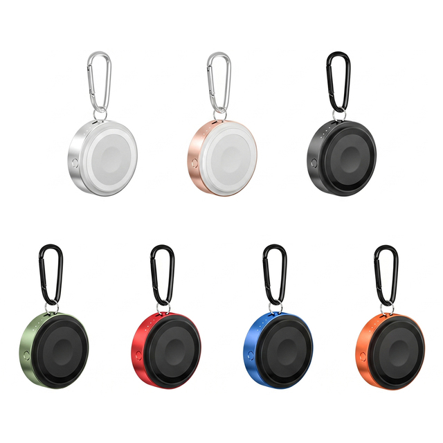 Aluminum Alloy PD 22.5W Fast Charging 3 in 1 Powerbank 5000mAh 15W Magnetic Wireless Type-C Power Bank With Keychain