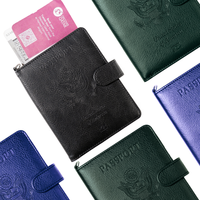 Porte-passeport intelligent en cuir certifié MFI Lork PN-11 avec batterie externe 4000 mAh, compatible avec Apple Find My Airtags, RFID, pour les voyages d'affaires