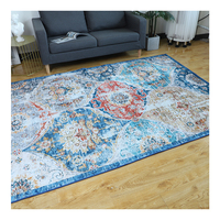 Tapis antidérapants 3d tapis en gros conception persane 5x7 tapis et tapis flanelle impression tapis