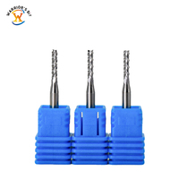 Warrior's Bit OEM fraise personnalisable fraise en carbure de maïs avec revêtement machines-outils accessoires pour le fraisage de PCB