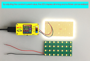 Fuente de Alimentación USB XY-UDTA de 5V a 12V para Controlador CNC, Corriente de Voltaje Constante con Contador de Coulomb y Generador PWM - Product Image 6