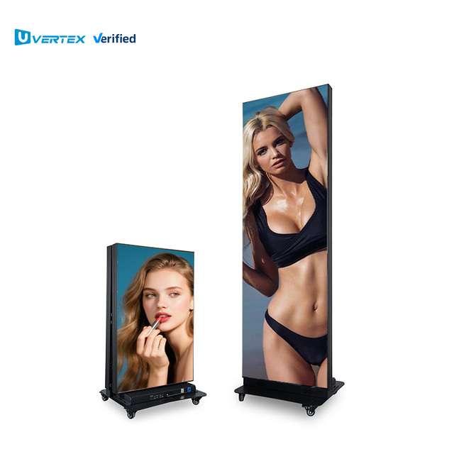 Foldable HD GOB LED Poster Display P2.0 with Various Specifications Available for Shopping Malls Exhibitions