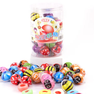 Vente chaude 3D Jelly Candy Bonbons Aromatisés Fruités Chewing Gummy Candy Ball Populaire Earth Galaxy Bonbons en Bouteille Emballage - Product Image 4