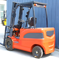 Chariot élévateur télescopique compact électrique Shengfang 1 tonne avec batterie au lithium et garantie de 3 ans