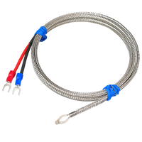 Thermocouple à plaque mince K/T Thermomètre Patch de surface Capteur de température haute sensibilité Thermomètre 1000 degrés