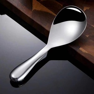 Cuillère à riz en acier inoxydable, grande taille, compatible lave-vaisselle, pour servir les aliments - Product Image 1