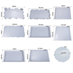 Moldes <span class=keywords><strong>de</strong></span> fundición <span class=keywords><strong>de</strong></span> resina epoxi DIY reutilizables sin BPA <span class=keywords><strong>para</strong></span> placas moldes <span class=keywords><strong>de</strong></span> Resina <span class=keywords><strong>de</strong></span> <span class=keywords><strong>silicona</strong></span> grandes <span class=keywords><strong>de</strong></span> múltiples formas <span class=keywords><strong>para</strong></span> bandejas y platos <span class=keywords><strong>de</strong></span> frutas - Product Image 3