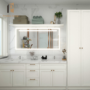 Meuble de salle de bain mural avec miroir Meuble salle de bain Design moderne - Product Image 3