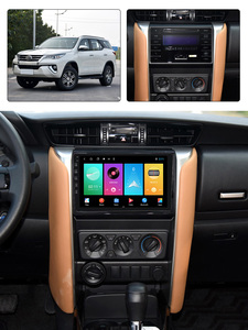 เครื่องเล่นวิดีโอติดรถยนต์ระบบแอนดรอยด์ พร้อมจอสัมผัส ระบบนำทาง GPS เครื่องเล่นวิทยุ และเครื่องเล่นดีวีดี สำหรับรถยนต์ฟอร์จูนเนอร์ - Product Image 2