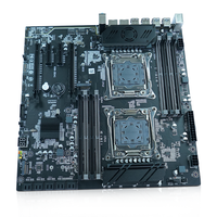 X99 Dual Cpu Carte Mère Combo avec Dual Xeon E5 Processeur LGA2011-3 C612 Chipset Dual Channel DDR4 256GB Carte Mère de Jeu