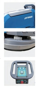 Nettoyeur de sols et de routes industriel à <span class=keywords><strong>batterie</strong></span>, auto-propulsé, haute efficacité, avec moteur à balais 500W*2 - Product Image 4