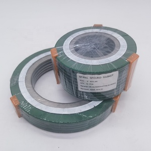 Thép không gỉ SS304 SS316 <span class=keywords><strong>Graphite</strong></span> đóng gói xoắn ốc vết thương Gasket seal mặt bích miếng đệm - Product Image 3