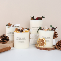 Gloway Luxe Home Decor Glazen Potjes Sojawas Geurkaarsen Met Cadeauverpakking Gloway Aroma Geurolie voor Kaarsen