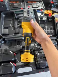 21V durevole <span class=keywords><strong>smerigliatrice</strong></span> <span class=keywords><strong>angolare</strong></span> senza fili macchina Brushless levigatrice elettrica con interruttore di innesco per progetti - Product Image 3