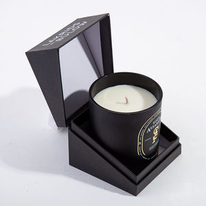 Aikun โถแก้วแฮนด์เมดสุดโรแมนติก, โถเทียนหอมกลิ่นผลไม้มะเกลือลาเวนเดอร์สำหรับจบการศึกษาโยคะ - Product Image 1