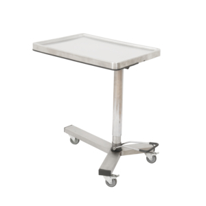कारखाने की आपूर्ति टिकाऊ चिकित्सा हाइड्रोलिक ट्रॉली सर्जिकल उपकरण टेबल स्टेनलेस स्टील ट्रॉली - Product Image 3