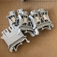 Bloc de bornes à vis ignifuge pour rail DIN, connecteur de fil 2,5 mm², 4 mm², 6 mm², borne à vis pour l'automatisation industrielle