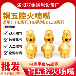 Brûleur à gaz Jiuwanli M8 à cinq chambres pour conversion GPL et gaz naturel - Product Image 4