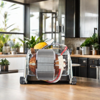 Moteur de mélangeur monophasé AC 242 super silencieux avec fil de cuivre anti-goutte