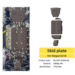 Accessoires extérieurs pour Changan Deepal G318 : Plaque <span class=keywords><strong>de</strong></span> protection, barres <span class=keywords><strong>de</strong></span> <span class=keywords><strong>toit</strong></span>, marchepied latéral simple, sacoche latérale, boîte <span class=keywords><strong>de</strong></span> <span class=keywords><strong>toit</strong></span> pour équipement - Product Image 3