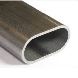 oval shaped stainless steel pipe