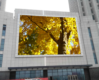 Écran LED numérique extérieur P8 10x10 LED fixe pour mur de bâtiment, affichage dynamique IP65 pour centre commercial