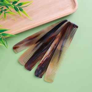 Authentic Natural Crafts Hair Comb Designed With Buffalo Horn By Skilled Artisans For Refined Grooming Balanced <b>Scalp</b> <b>Care</b> - Product Image 6