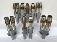 Transducteur à ultrasons pour équipement textile 15KHz 2000W, oscillateur piézo, capteurs à ultrasons à haute efficacité