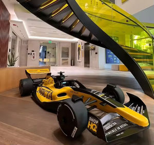 Sculpture de course de simulation personnalisée sculpture d'ameublement de centre commercial - Product Image 4