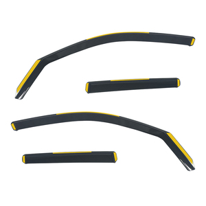 Déflecteurs de fenêtre latérale pare-pluie pour Toyota Cruiser 2019-2020 accessoires auto - Product Image 3