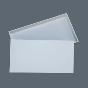 Caja de embalaje de accesorios eléctricos de cartón blanco al por mayor de lujo, tapa y cajas de papel base para teléfono móvil y funda de teléfono