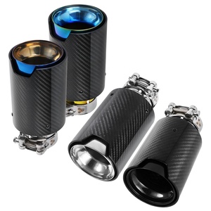 Embouts d'échappement en fibre de carbone M Performance pour <span class=keywords><strong>BMW</strong></span> E46 <span class=keywords><strong>E92</strong></span> F30 <span class=keywords><strong>340i</strong></span> 440i F87 M2 F80 M3 F20 F10 F90 - Product Image 2