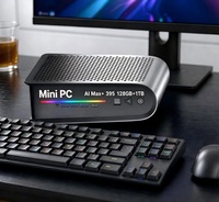 Mini Server Amd Ryzen Ai Max Pro 395 128gb 1TB/2TB/4TB Stok Server PC Pribadi Walkie Talkie Ai untuk Nvidia Dgx Spark