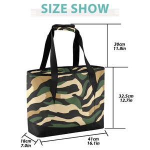 Cheap Price New Fashion Insulated Double Compartment Cooler Bag for Outdoor Customs logo Travel Picnic Bag - Product Image 3