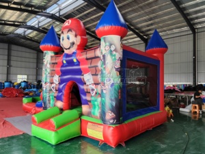 <span class=keywords><strong>Toboggan</strong></span> <span class=keywords><strong>gonflable</strong></span> commercial en PVC Mario <span class=keywords><strong>avec</strong></span> <span class=keywords><strong>piscine</strong></span> à jets amovible, combo château <span class=keywords><strong>gonflable</strong></span> pour enfants, idéal pour la location de fêtes en extérieur - Product Image 2
