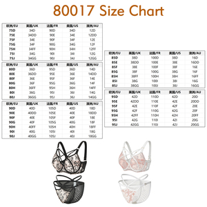 Ensemble soutien-gorge push-up sans armatures et culotte en dentelle florale pour grandes tailles (75, 80, 85, 90, 95 DEFGHIJ) – Lingerie <span class=keywords><strong>sexy</strong></span> pour <span class=keywords><strong>femme</strong></span> - Product Image 2