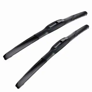 MUSUHA Three Section Hybrid Type Wiper Blade For Toyota 14 to 26 Inch Universal U Hook Car Windshield Wiper Blades