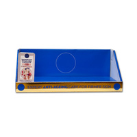 Support de comptoir en carton pliable personnalisé, recyclable, emballage plat pour l'affichage sur table en magasin de vente au détail de cosmétiques