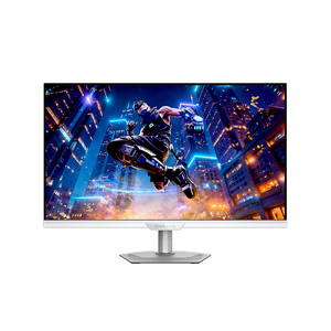 Moniteur de jeu GIGABYTE M27UP ICE 27 pouces, double mode, FHD et <span class=keywords><strong>4K</strong></span>, 160/320 Hz, écran de jeu 1 ms <span class=keywords><strong>G</strong></span>-<span class=keywords><strong>SYNC</strong></span> avec support ergonomique pour <span class=keywords><strong>PC</strong></span> de jeu - Product Image 1