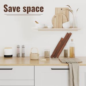 Kochbuchständer aus Kiefernholz, Rezepthalter für die Küchentheke, Tablet- und Telefonständer, zum Kochen, Lesen, Präsentieren, Heimküchen-Dekoration - Product Image 6