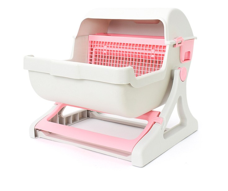 Водонепроницаемый экологически чистый полуавтоматический контейнер для кошачьего туалета