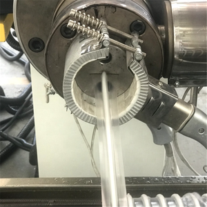 Machine de production d'extrusion à <span class=keywords><strong>moteur</strong></span> à vis simple en PVC pour la fabrication de tuyaux souples en spirale à aspiration flexible pour piscines - Product Image 4