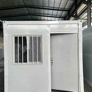 Casa Contenedor Plegable Contemporánea, Estructura Modular para Exteriores, Fabricada con Panel Sándwich de Acero y <span class=keywords><strong>Madera</strong></span>, para Hoteles, Centros Comerciales y Otros Usos - Product Image 4