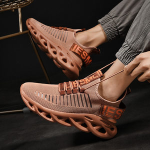 Zapatillas de Running <span class=keywords><strong>para</strong></span> Hombre con Parte Superior de Malla Vulcanizada, Ligeras y Acolchadas, con Entresuela Perforada <span class=keywords><strong>para</strong></span> Caminar y Deportes Casuales - Product Image 5